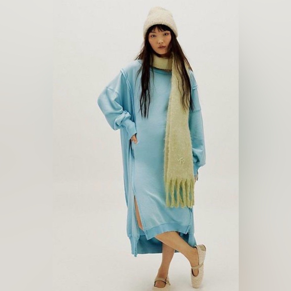 Free people /We The Free Camden Maxi Sweatshirt size small NWT